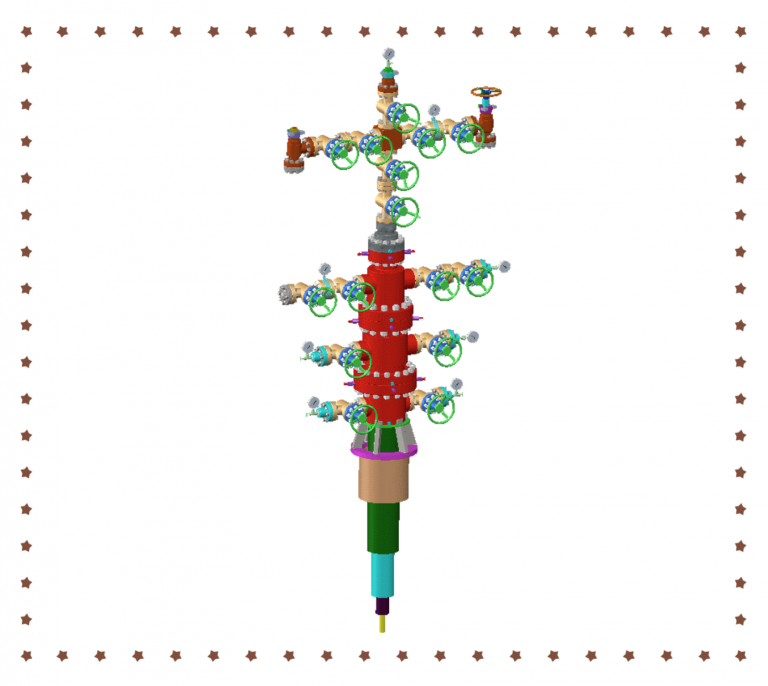 Oil & Gas Surface Wellhead and Christmas Tree